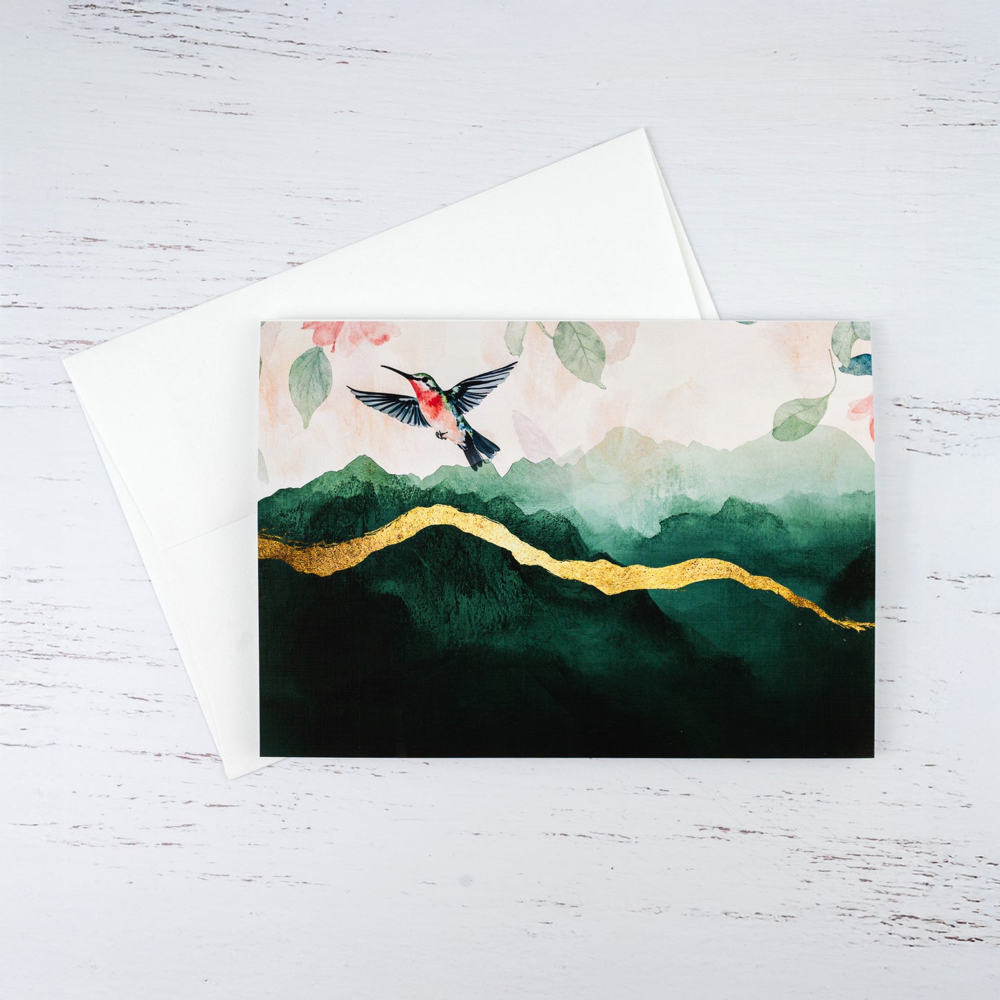 Hummingbird Note Card