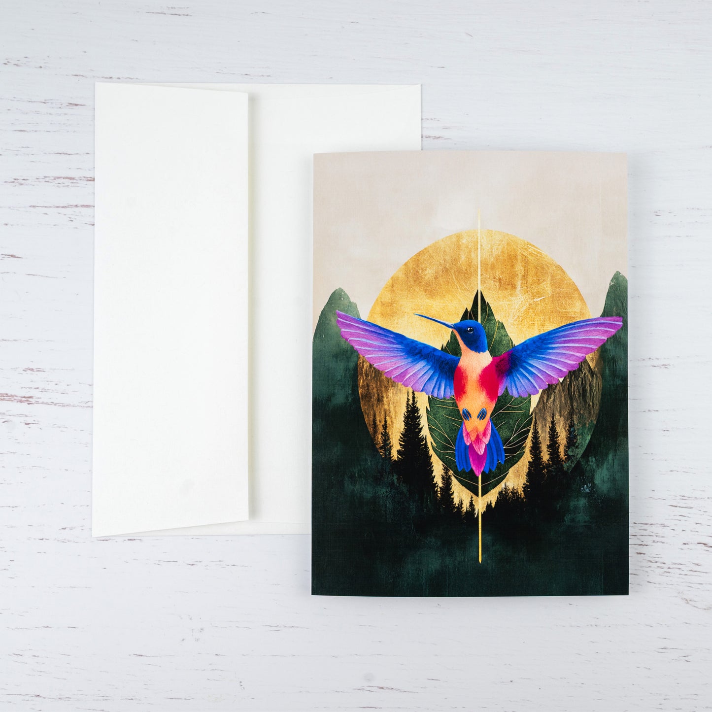 Hummingbird Note Card