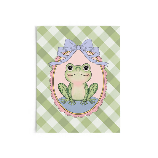 Frog Nursery Wall Art Print