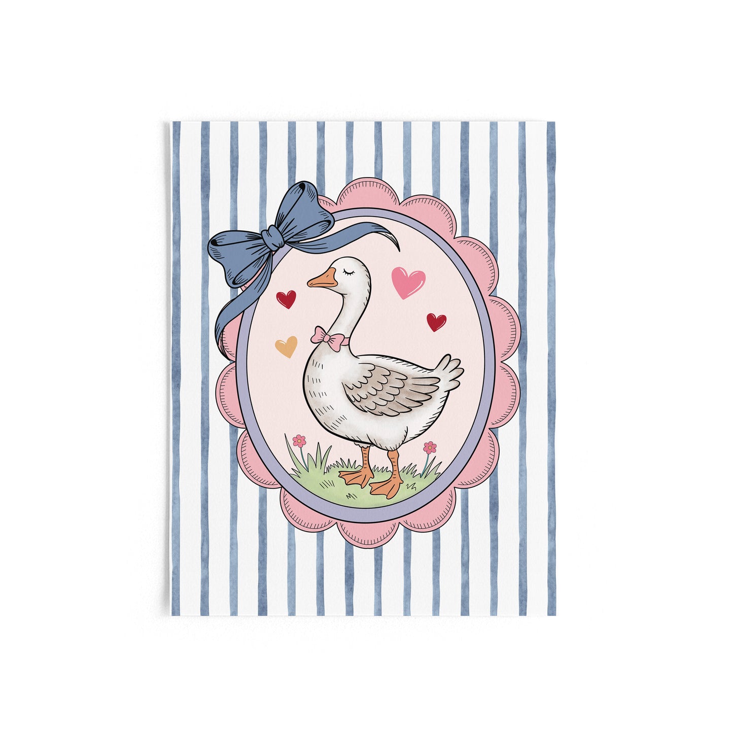 Goose Nursery Wall Art Print