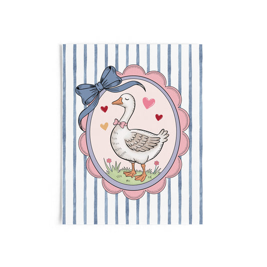 Goose Nursery Wall Art Print