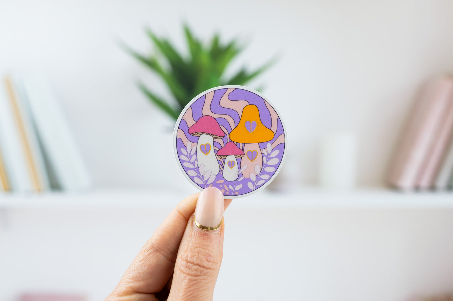 Groovy Shrooms Vinyl Sticker