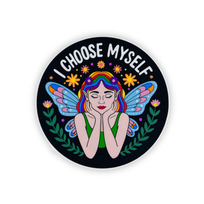 I Choose Myself PRIDE Vinyl Sticker