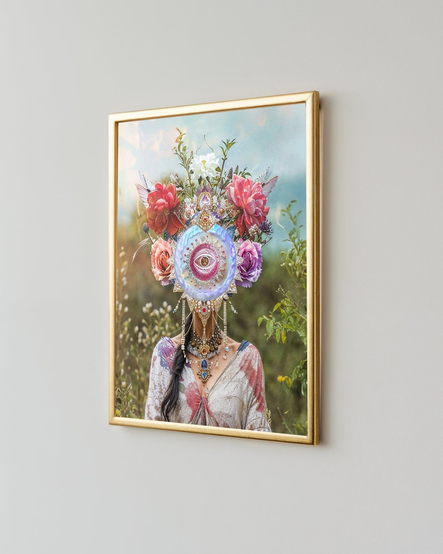 'Blooming Vision' Art Print