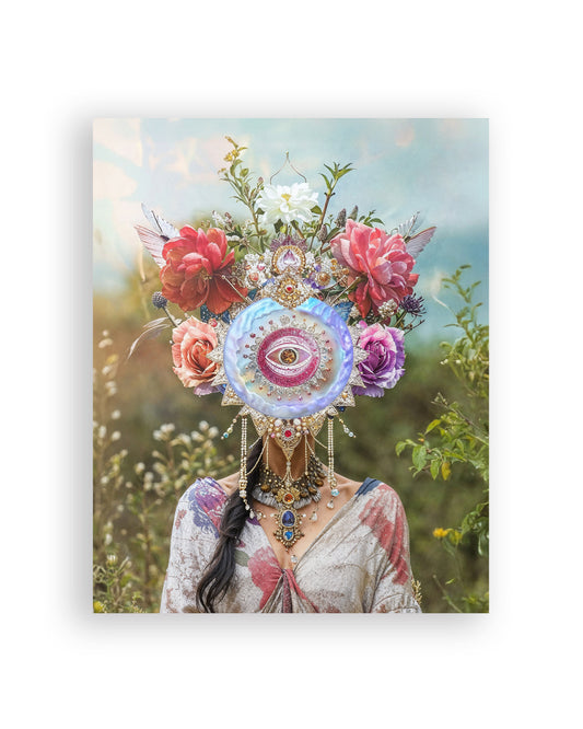 'Blooming Vision' Art Print