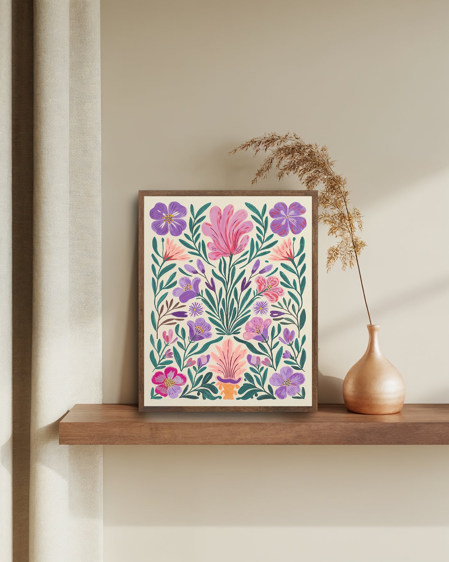 Hygge Blooms Art Print