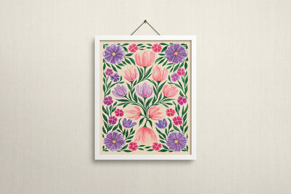 Hygge Blooms Art Print