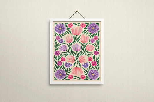 Hygge Blooms Art Print