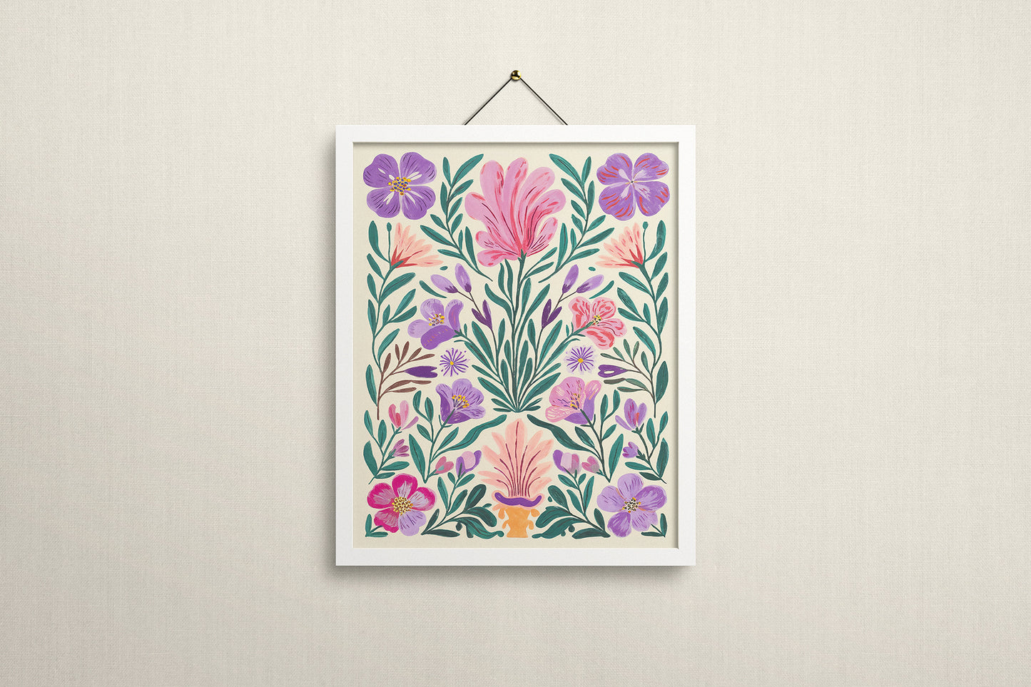 Hygge Blooms Art Print