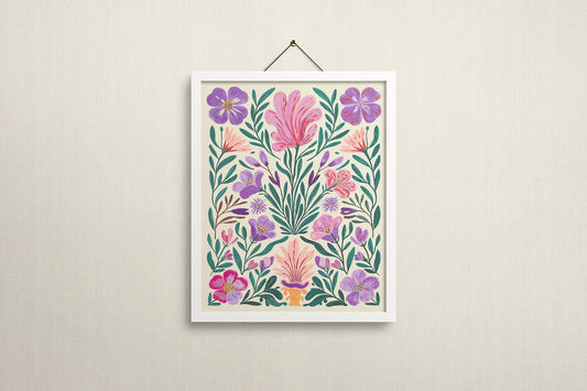 Hygge Blooms Art Print