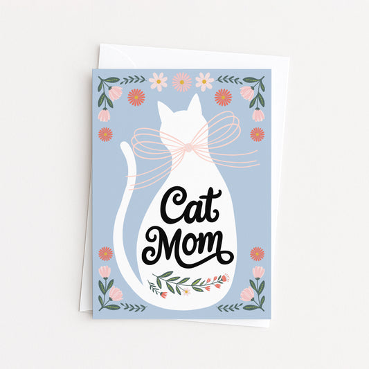 Cat Mom Card