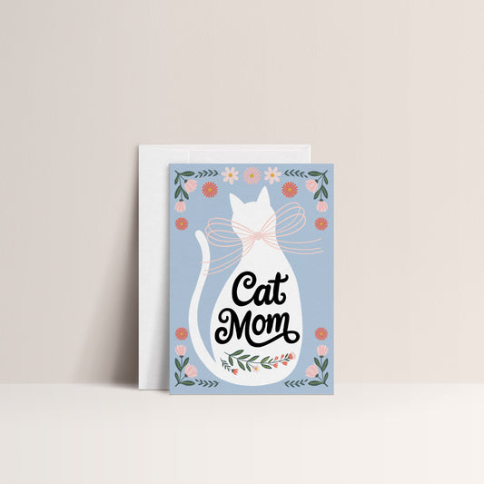 Cat Mom Card