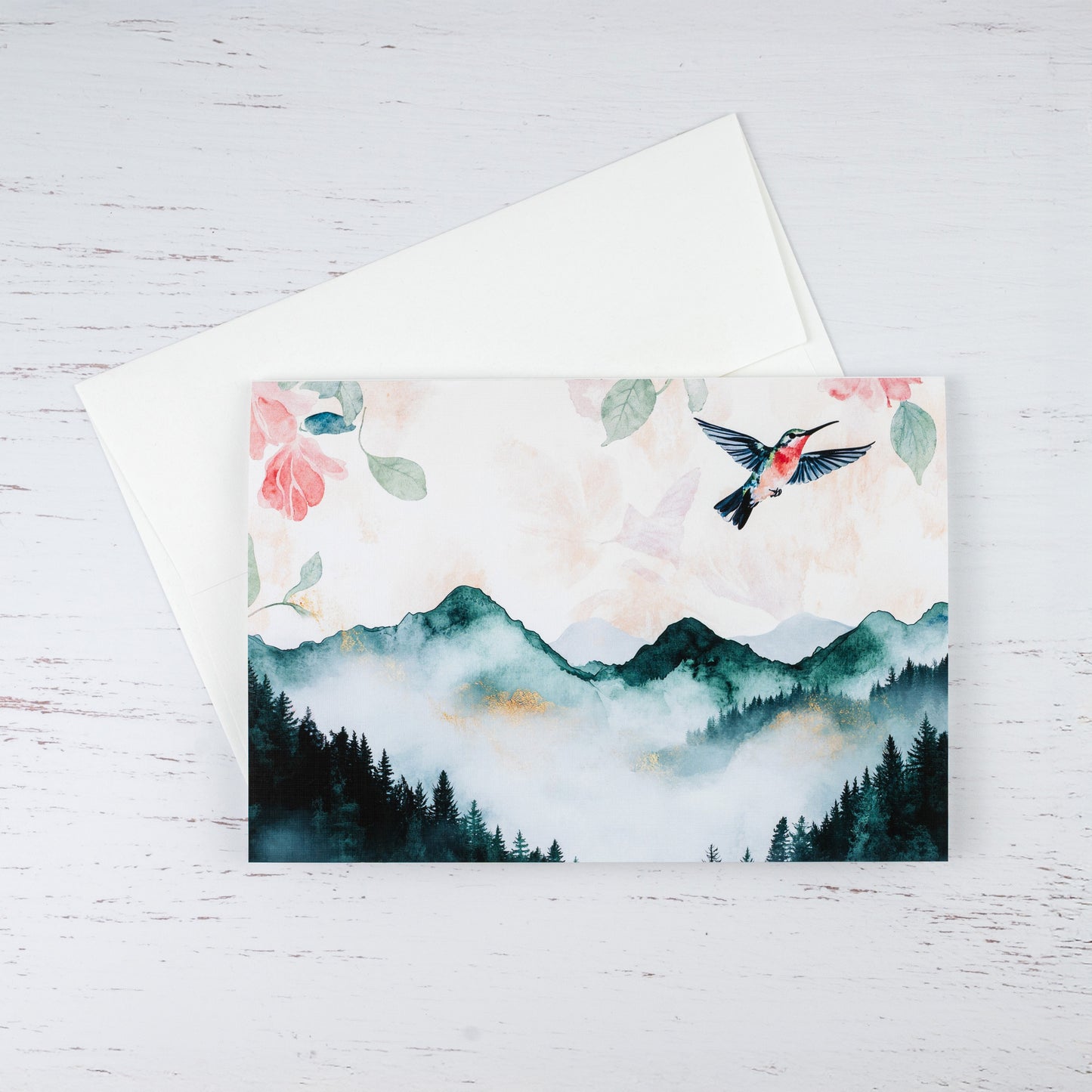 Hummingbird Note Card