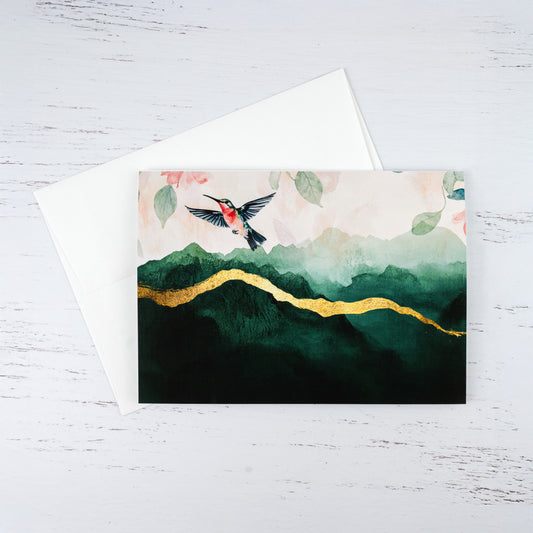 Hummingbird Note Card