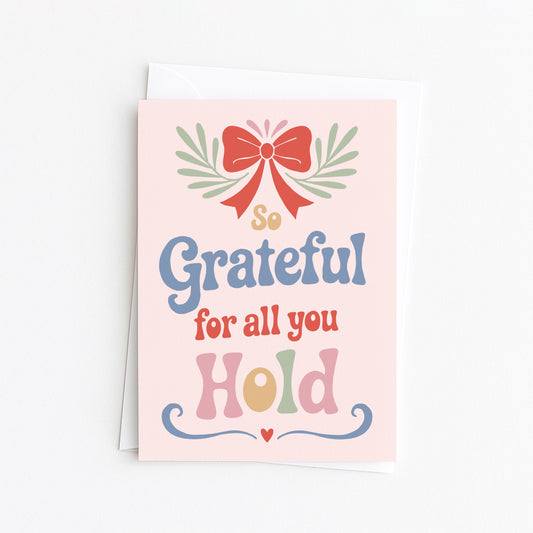 Mother's Day Thank You Card