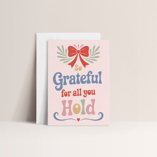 Mother's Day Thank You Card