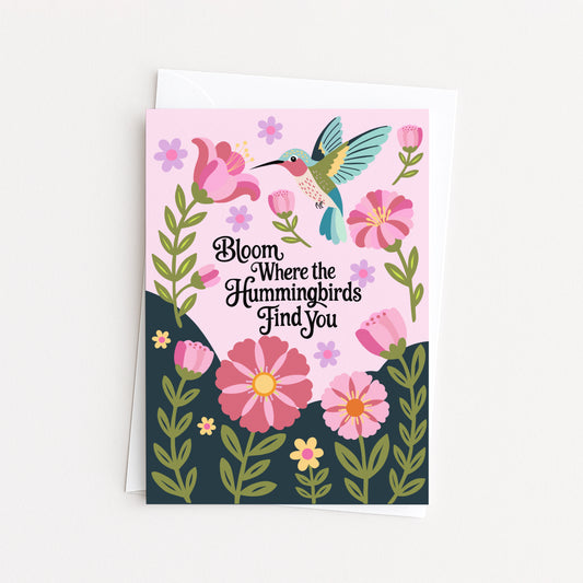 Hummingbird Nature Card