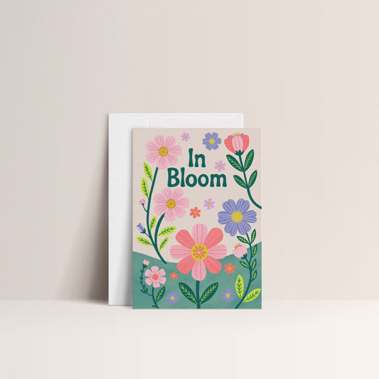 'In Bloom' Note Card