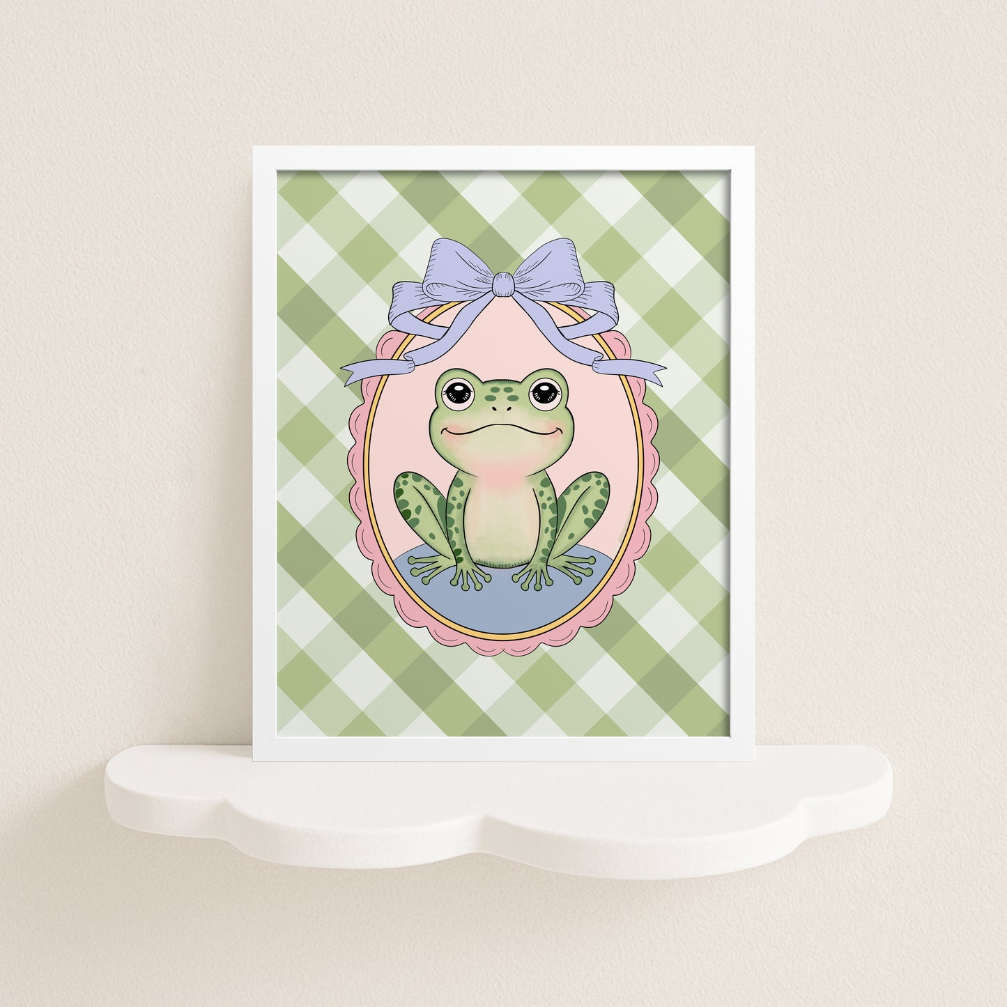 Frog Nursery Wall Art Print