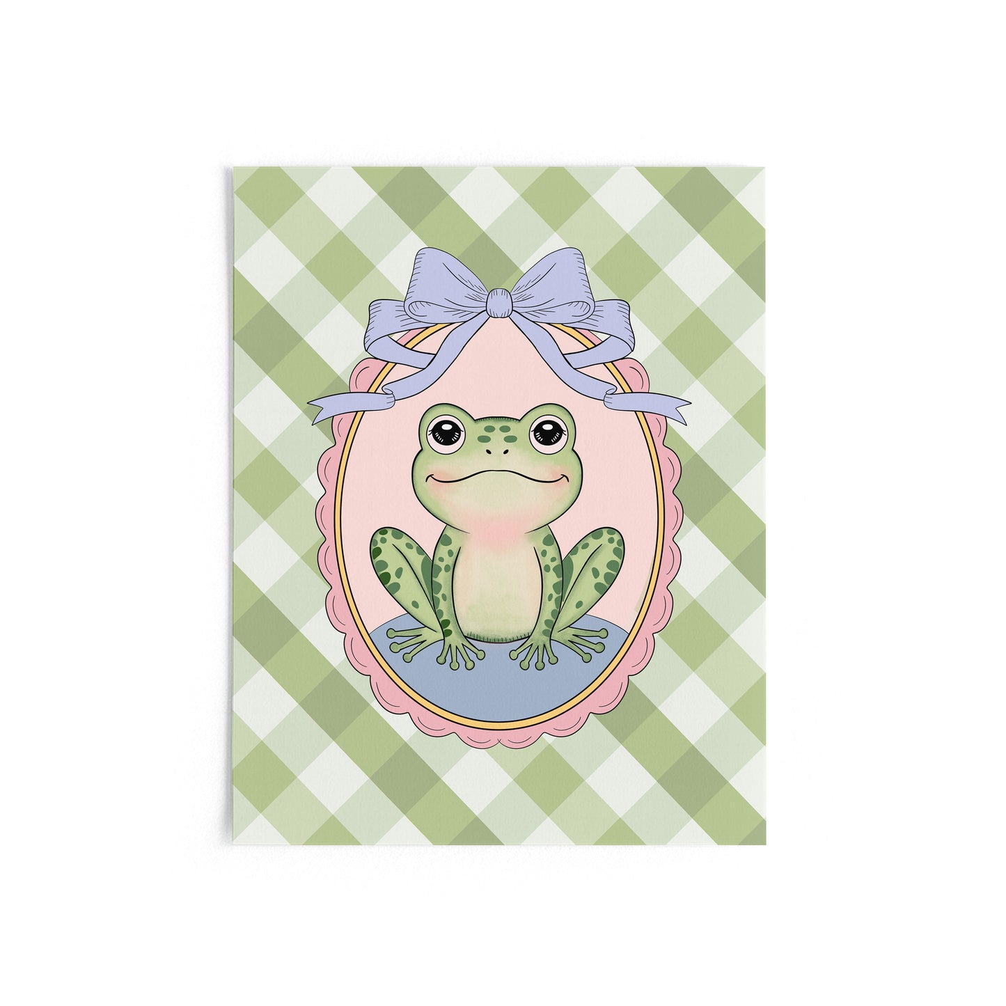 Frog Nursery Wall Art Print