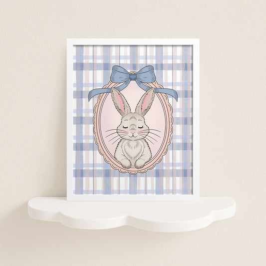 Bunny Nursery Wall Art Print