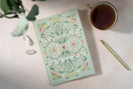 Pause, Reflect, Grow - Dot Grid Journal