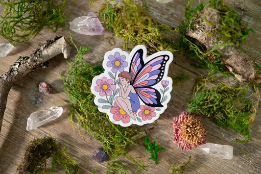 Bloomkeeper Fairy Vinyl Sticker