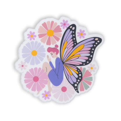 Fairy in Bloom Vinyl Sticker