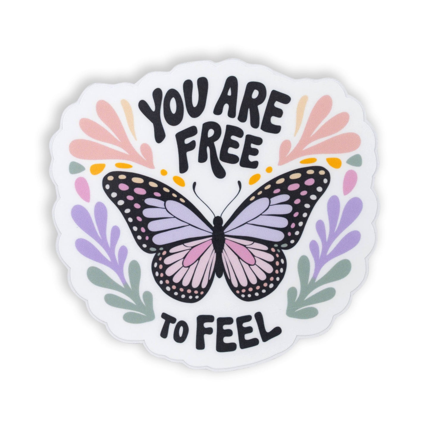 Free to Feel Vinyl Sticker
