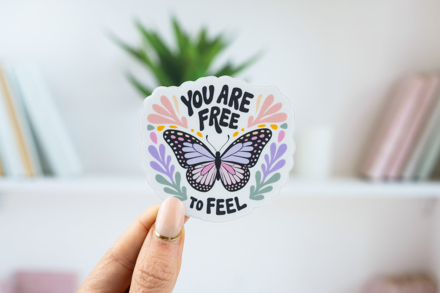 Free to Feel Vinyl Sticker