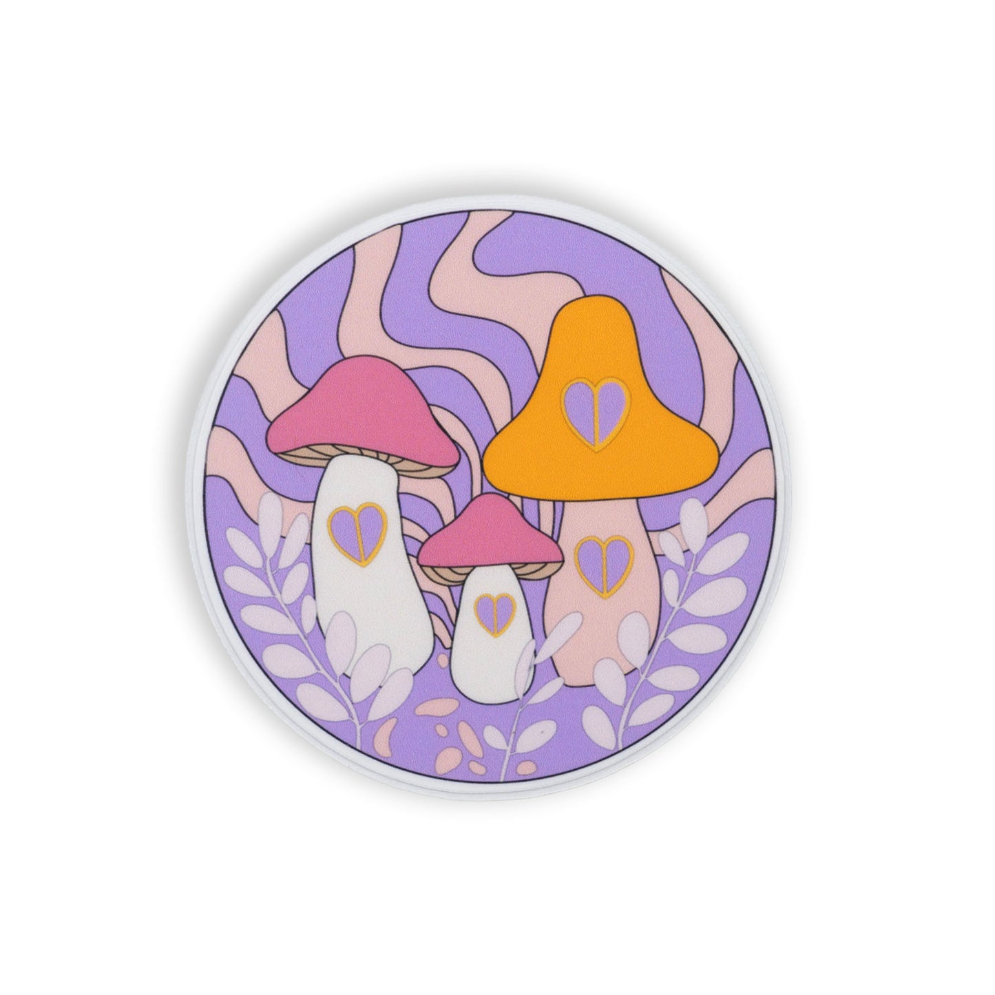 Groovy Shrooms Vinyl Sticker