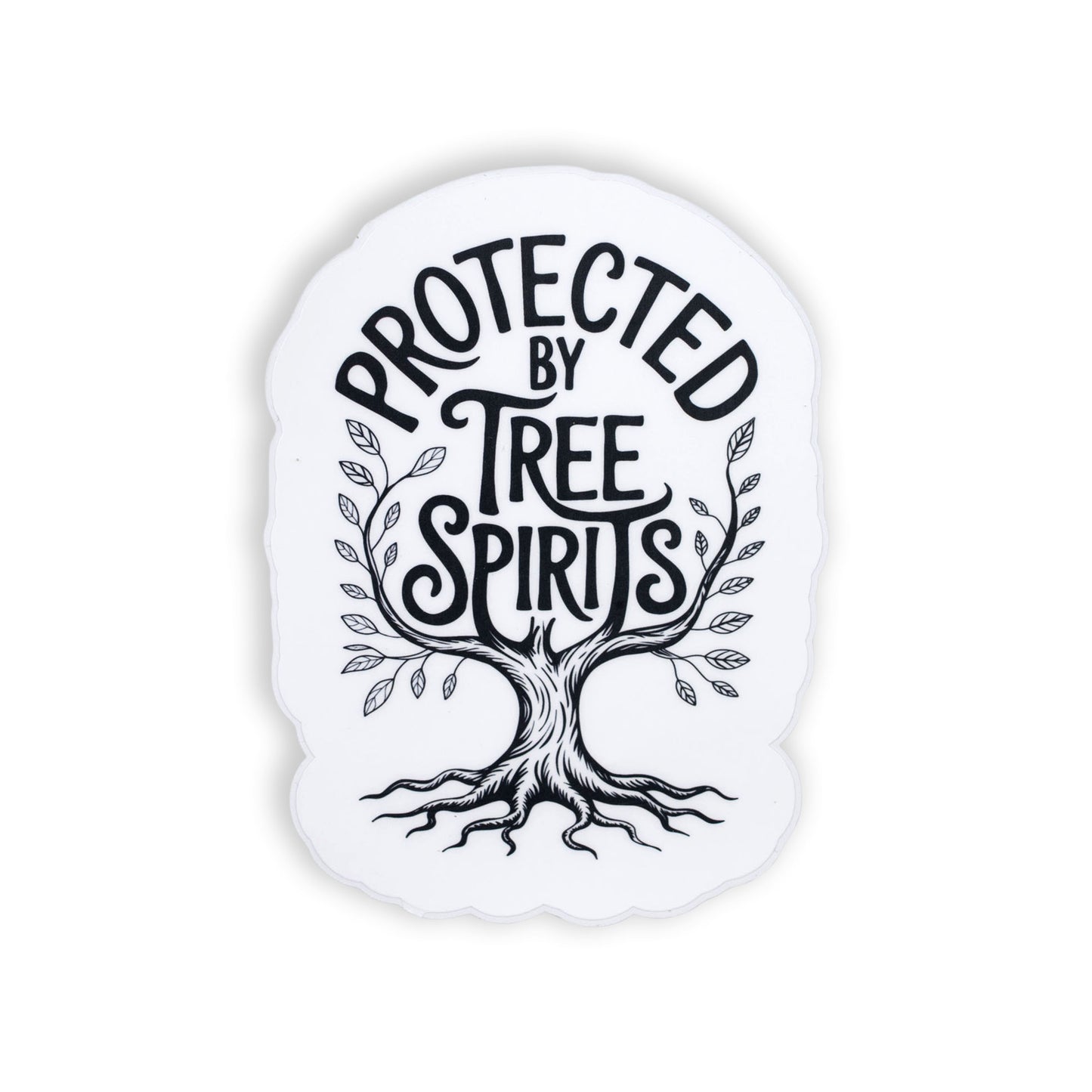 Protected By Tree Spirits Vinyl Sticker