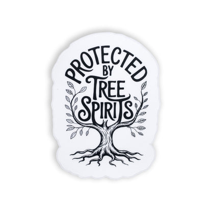 Protected By Tree Spirits Vinyl Sticker