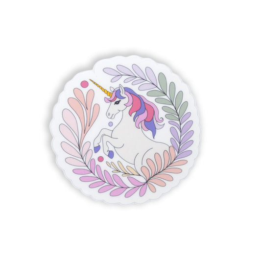 Rainbow Unicorn Vinyl Sticker