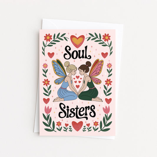 Soul Sisters Friendship Card